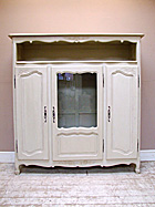 French 3 door bookcase
